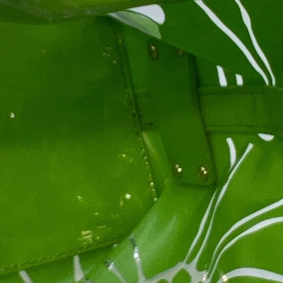 Kate Spade Kei Bloomington Clear Apple Top Handle Clutch Bag - Picture 8 of 12